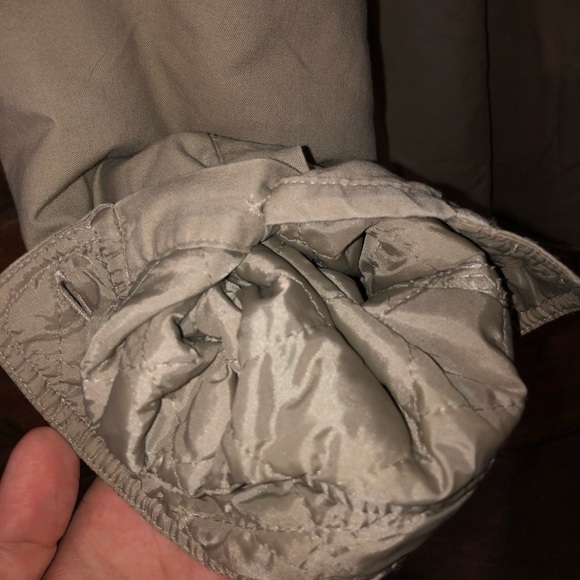 Berkley & Jensen Button-Down Jacket/Coat (Beige, XXL) - Picture 12 of 13